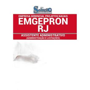 Apostila Emgepron Rj Assistente Administrativo Administração