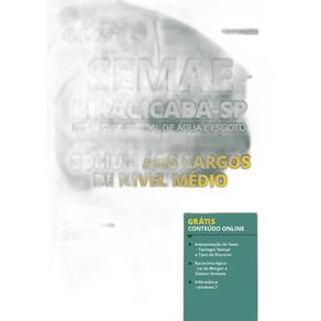 Apostila SEMAE Piracicaba SP - Comum Cargos de Nível Médio
