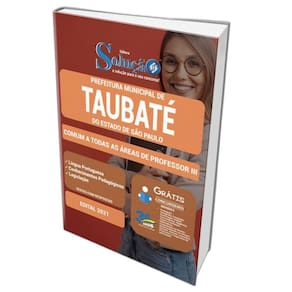 Apostila Prefeitura Taubaté Sp - Comum Professor 3