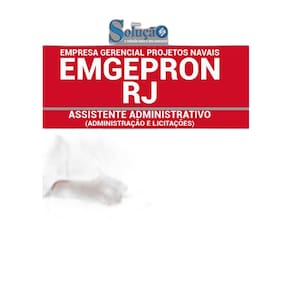 Apostila Emgepron Rj Assistente Administrativo Administração