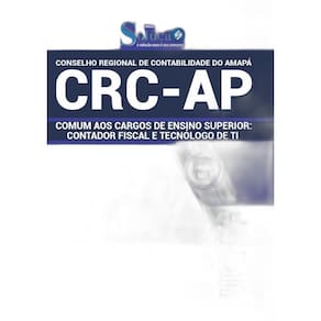 Apostila Concurso Crc Ap - Contador Fiscal E Tecnólogo De Ti
