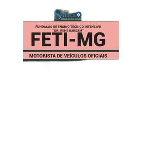 Apostila Concurso Feti Mg - Motorista De Veículos Oficiais