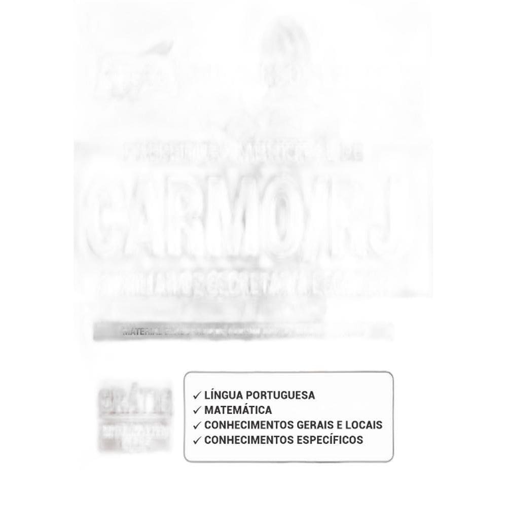 Apostila Prefeitura Carmo Rj Auxiliar De Secretaria Escolar
