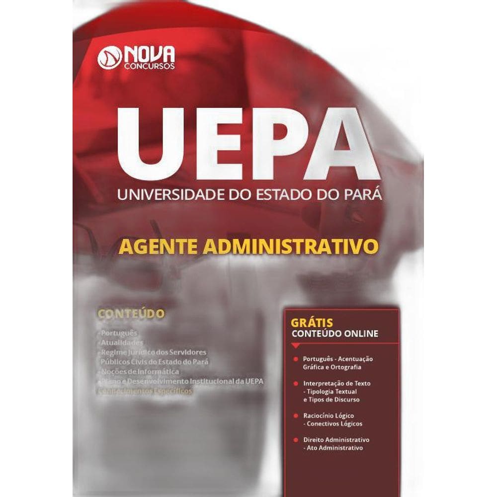 : Apostila Uepa - Agente Administrativo