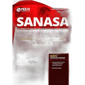 Apostila Sanasa Sp 2019 Assistente Administrativo