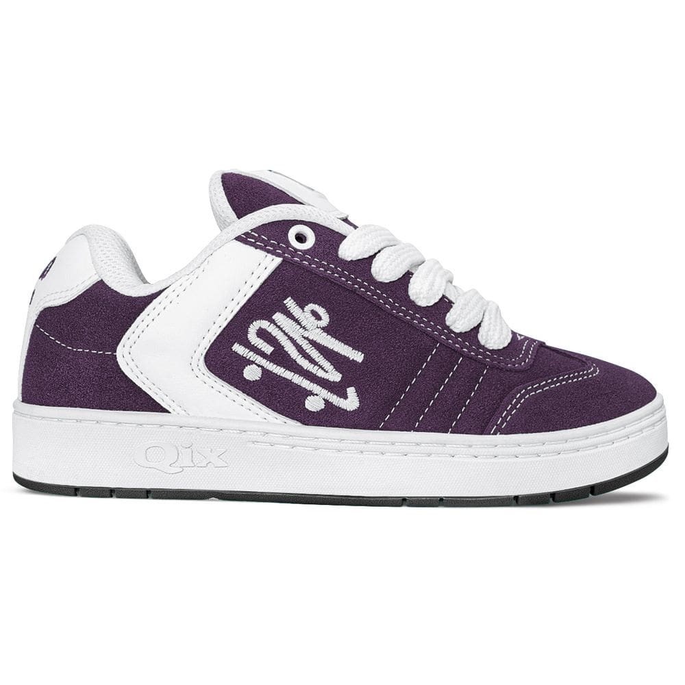 Tênis Qix Unissex Camurça Chorão Lado B | Roxo Branco
