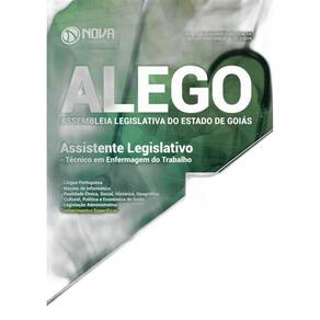 Apostila Alego 2018 - Técnico em Enfermagem do Trabalho