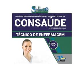 Apostila CONSAÚDE 2019 Técnico de Enfermagem