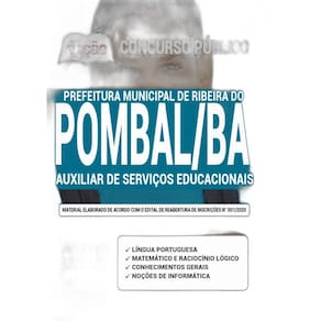 Apostila Ribeira Do Pombal - Auxiliar Serviços Educacionais