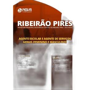Apostila Ribeirão Pires-Sp 2020 - Agente Escolar