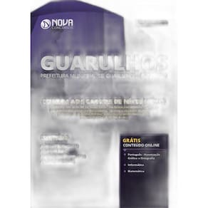 Apostila Guarulhos SP 2019 Cargos de Nível Médio