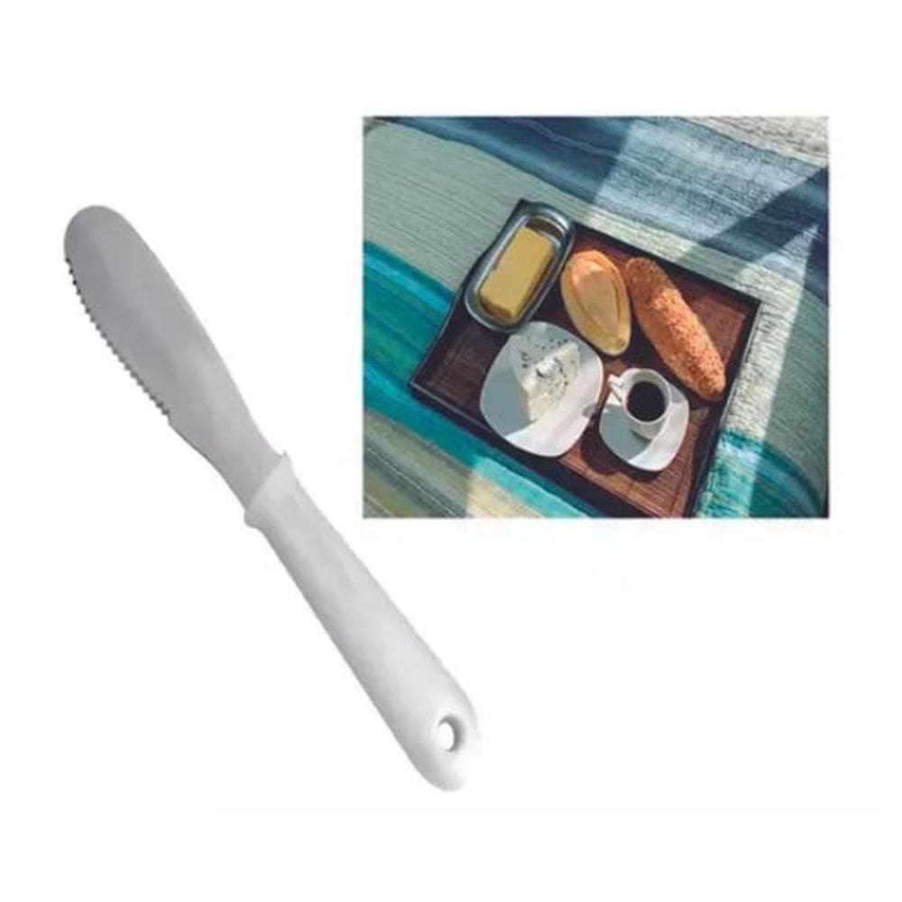 Espatula Faca Para Manteiga Cremes Pates 4`` Inox Premium