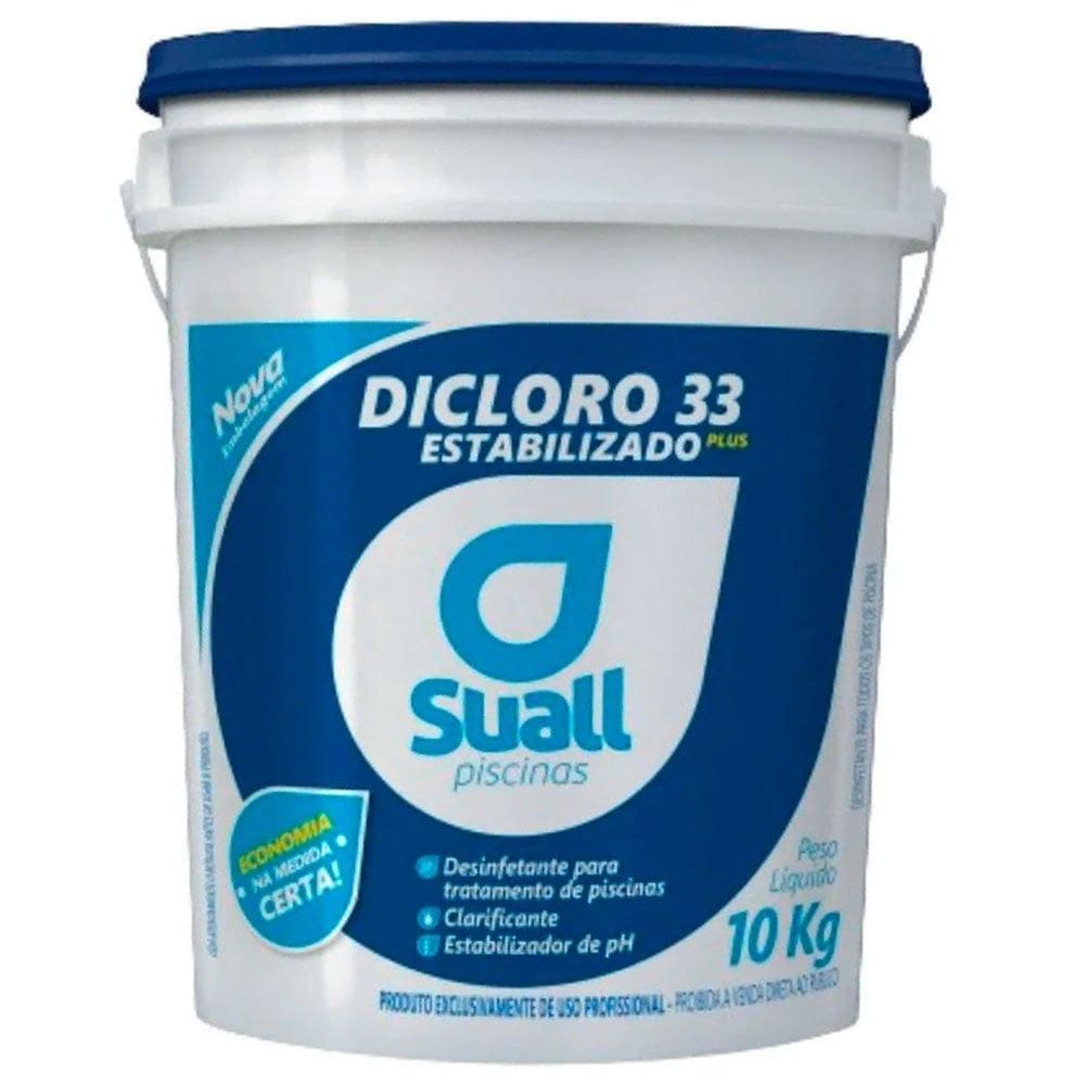 Balde de Cloro 10Kg Granulado Estabilizado para Piscinas