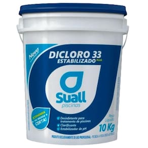Balde de Cloro 10Kg Granulado Estabilizado para Piscinas