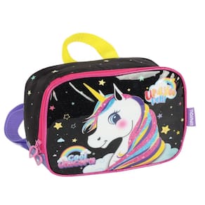 Lancheira Termica Infantil Violeta Escolar Unicornio