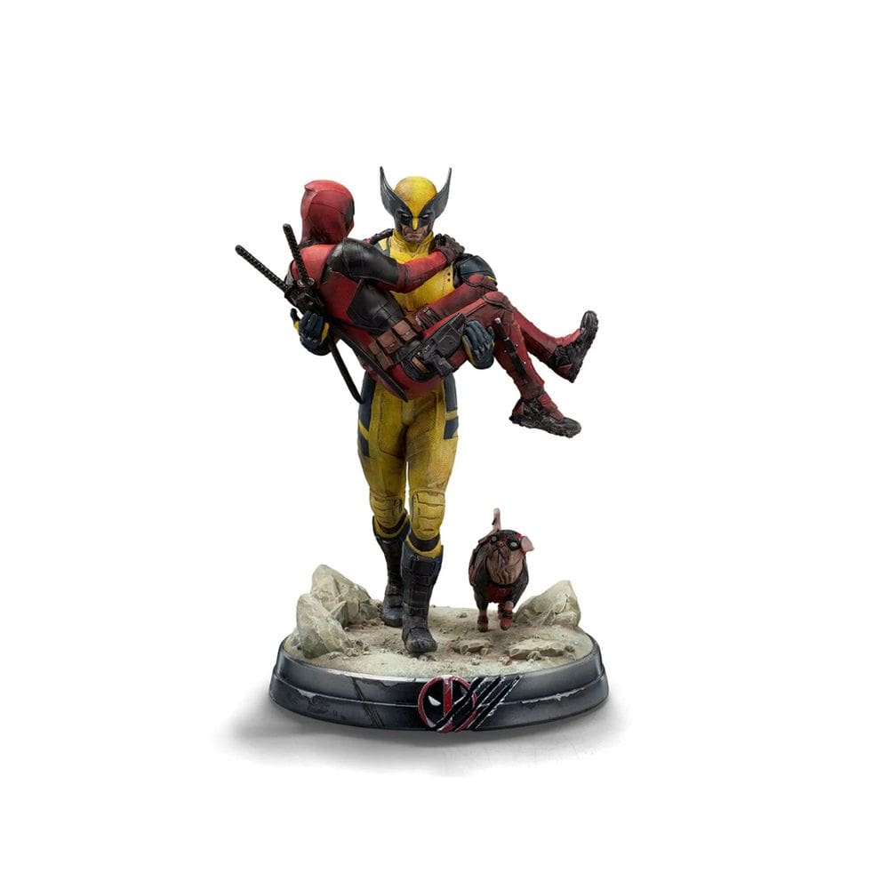Estátua Deadpool And Wolverine - Marvel - Art Scale 1/10 - Iron Studios