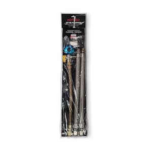 Kit De Flexíveis Para Aquecedor De Passagem A Gás M1/2 X F1/2 40cm