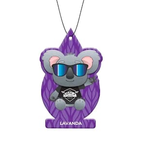 Odorizante Folhinha para Carro Lavanda 10g Coala