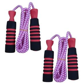 2 Corda De Pular Funcional Treino Cross Fitness Jump Cores