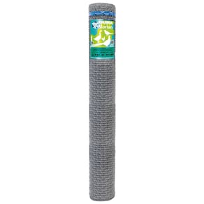 Tela Galinheiro Hexagonal Coleira Branca Malha 2 Fio 23 BWG 1,80 x 50 Metros