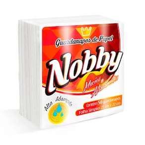 Guardanapo Folha Simples 21x22 Caixa com (48x50) Nobby