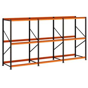 Porta Pallet 2250kg 1 Inicial 2 Continuações 200x120x60 3 Níveis Sem Bandeja MPP250 Amapá