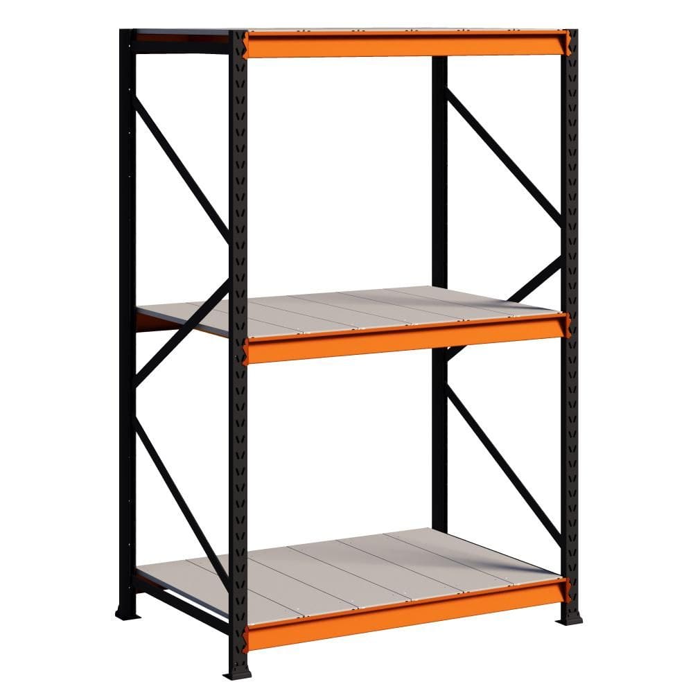 Porta Pallet 1500kg 1 Inicial 200x180x80 3 Níveis Com Bandeja de Aço MPP500 Amapá
