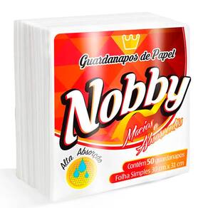 Guardanapo Folha Simples 30x31 Caixa com (60x50) Nobby