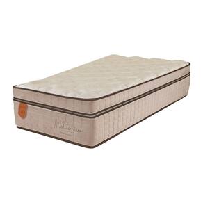 Colchão Solteiro 78X188X36 Mediterrâneo Prorelax Molas Ensacadas Euro Pillow One Face - Bege