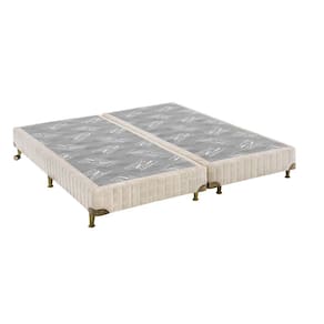Base Box Queen Charlotte King Koil 19x158x198cm Bege