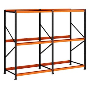 Porta Pallet 1500kg 1 Inicial 1 Continuação 200x120x60 3 Níveis Sem Bandeja MPP250 Amapá
