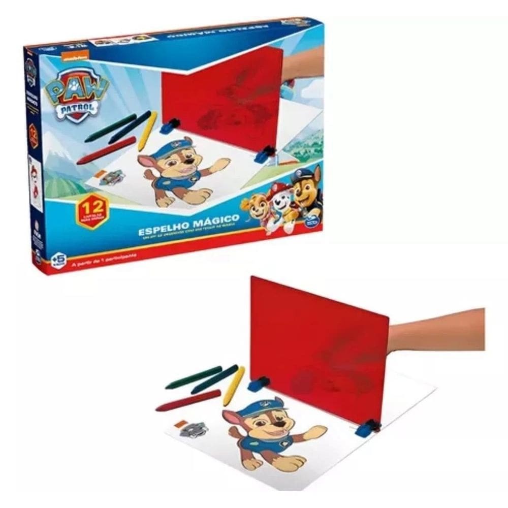 Espelho Mágico Patrulha Canina - Grow