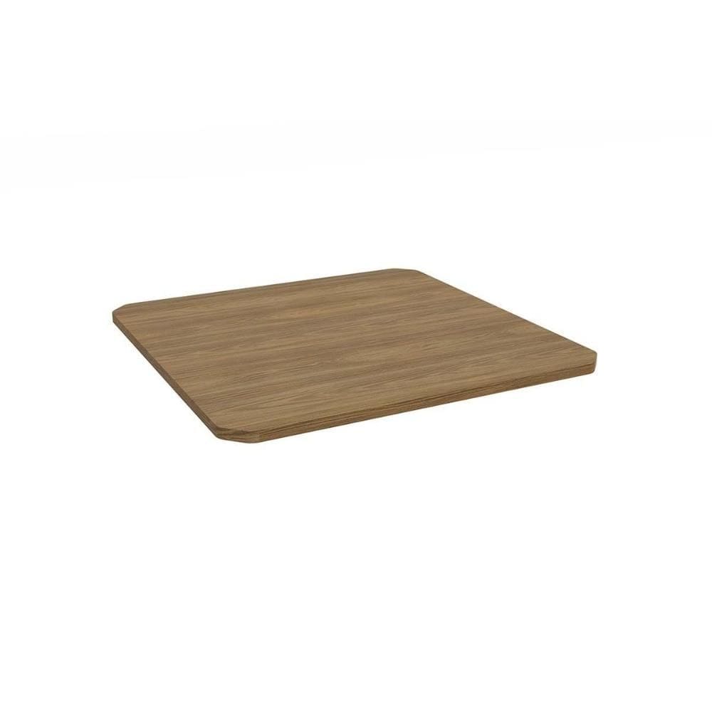 Tampo Mesa Sala de Jantar Madeirado F090 Quadrado 90x90cm Nogueira - Kappesberg
