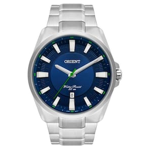 Relógio Orient MBSS1354 D1Sx Aço Azul 50m À Prova D`água