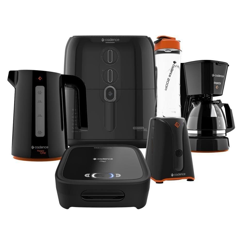 Kit Cozinha Completa Cadence Black III - 220V
