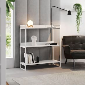 Cantinho Do Café Adega Industrial Córdoba 95cm Branco Marrom