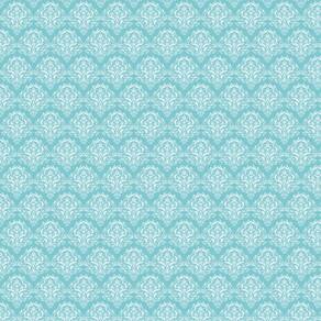 Papel De Parede Turquesa Branco Adesivo Lavavel Quarto Sala