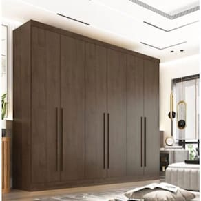 Guarda Roupa Casal 6 Pts 100% Mdf Gramado - Móveis Valverde