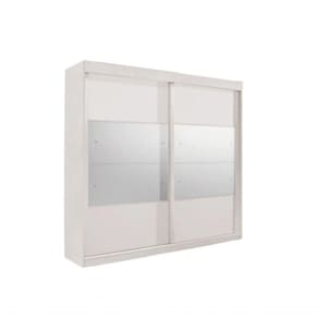 Guarda Roupa 2 Pts Com Espelho Trancoso - Móveis Valverde