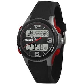 Relógio Masculino X Games Preto E Vermelho Anadigi