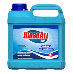 Algicida de Manutenção Hidroall hcl 5 Litros