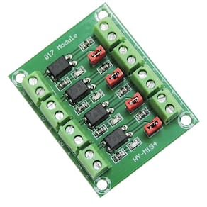 Modulo Optoacoplador 4 Canais Pc817