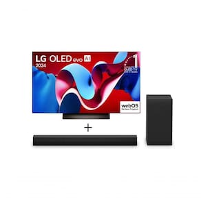 Combo Smart TV LG OLED C4 55" 4K 2024 + Soundbar LG S40T