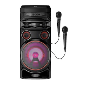 Caixa de Som LG XBOOM RNC7 Superamplificador Karaokê Party -2 Mic
