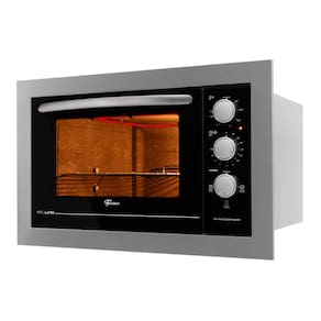 Forno Elétrico de Embutir Fischer Fit Line 48 Litros Inox 34493-95485 Inox 127v