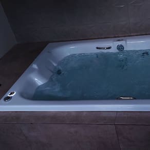 Banheira Cristal Duo 1,70 1,70 X 1,10 X 0,40 Branco