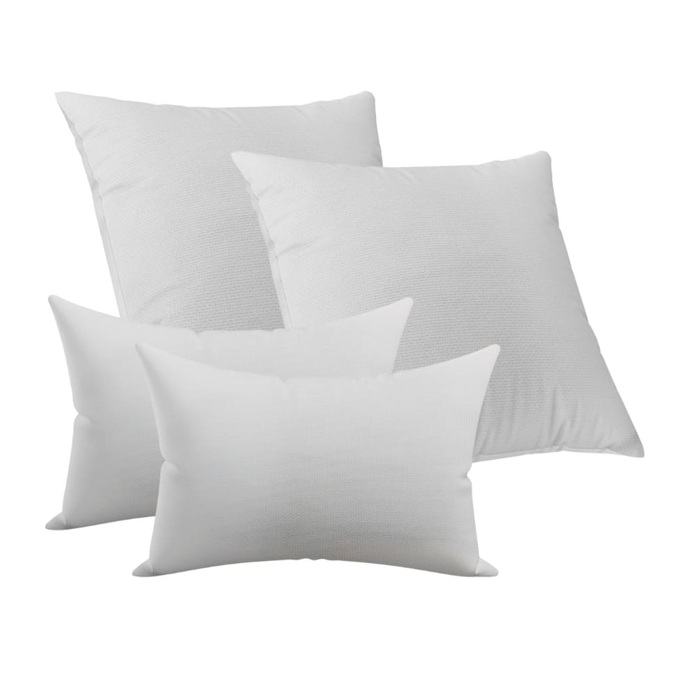 Kit 2 Capa Almofada 50x50cm e 2 Capas 30x50cm Luxo Branco