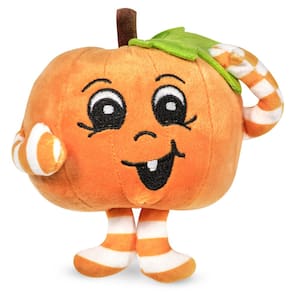 Urso de pelúcia Bearington Carver Pumpkin 13 cm de Halloween para crianças