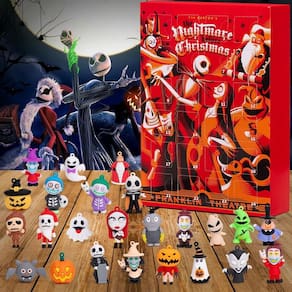 Calendário do Advento AyeBeau Halloween 2024 com 24 figuras de 3 anos ou mais