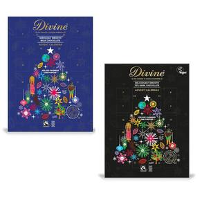 Calendários do Advento, Doces sorridentes, leite e chocolate amargo x2